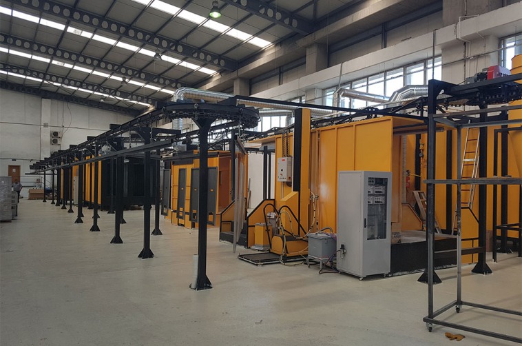 Otomatik Toz Boya Tesisi | Endüstriyel Boyama Hatları ve Sistemleri